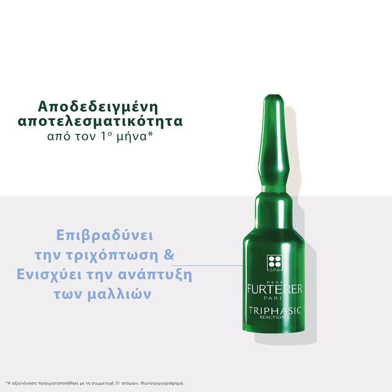 RENE FURTERER - TRIPHASIC Reactional Rituel Anti Chute - 12vialsx5ml